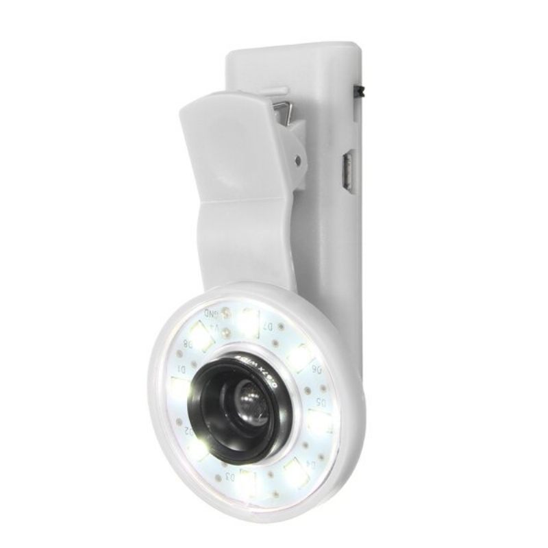 Mini Clip Portable 8 Led Fill Flash Svjetlo Za Selfije Za Iphone 6 Samsung