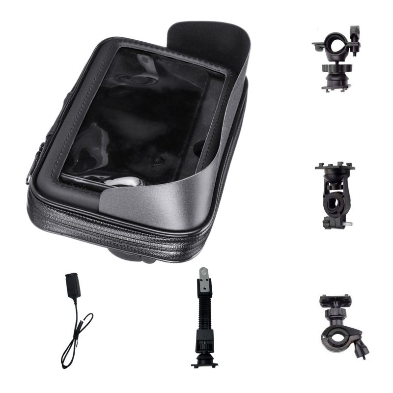 Bikight 6.3'' Vodootporni Motocikl Bicikl Torba Za Držač Mobitela/gps-a Za Na Upravljaču Za Pametni Telefon