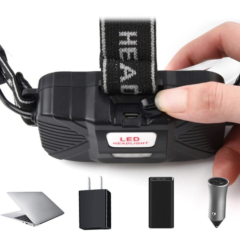 Bikight Th-t123 600lm Cob Led Svjetiljka S Usb Punjivom Svjetiljkom S 4 Načina Mini Vodootporna