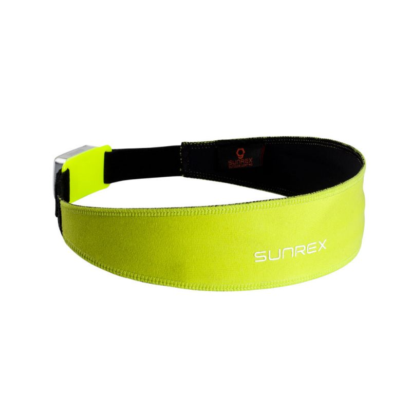 Sunrei Sunrex Traka Za Glavu Pojas Za Trčanje Na Otvorenom Fitness Yoga Antiperspirant Sa Svjetlom Upozorenja