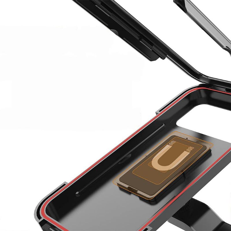 Univerzalni Sklopivi Motociklistički Držač Za Telefon 360° Rotirajući Vodootporni Magnet Za Upravljač Bicikla Postolje Za Torbu Za Montažu Na Mobilni Od 6.7 Inča