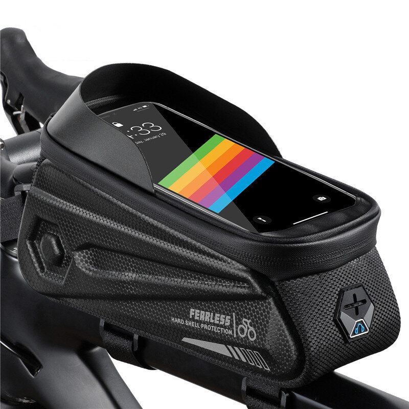 West Biking Torba Za Gornji Dio Bicikla Eva Hard Shell Za Prednji Nosač Vodootporna Za Mobilni Telefon Oprema Za Vožnju Brdskog