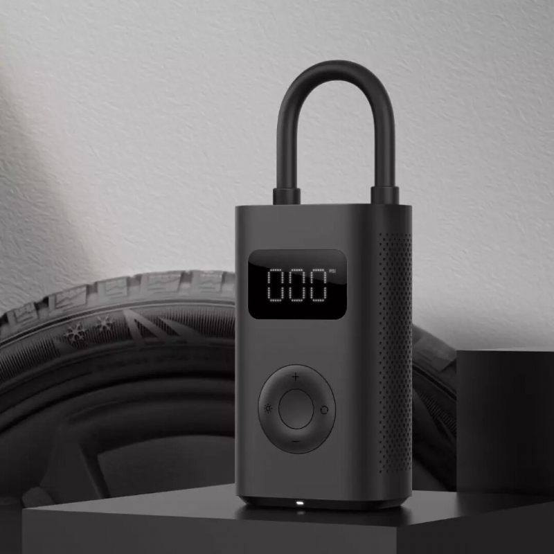 Xiaomi Mijia 1s 150psi Električna Zračna Pumpa Za Gume Inflator Digitalni Senzor Za Praćenje Tlaka S Led Svjetlom 5 Načina Rada Za Automobilski Nogomet