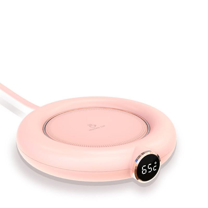 M306 10w Usb Grijanje Topla Podloga Za Šalicu 3 Zupčanika Upravljanje Dodirom Digitalni Zaslon Podešavanje Vremena Grijač Za Kavu Mlijeko I Čaj