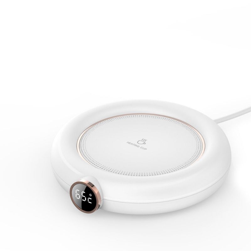 M306 10w Usb Grijanje Topla Podloga Za Šalicu 3 Zupčanika Upravljanje Dodirom Digitalni Zaslon Podešavanje Vremena Grijač Za Kavu Mlijeko I Čaj