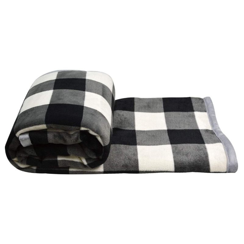 Buffalo Karirana Deka Flanelska Geometrijska 50 X 60
