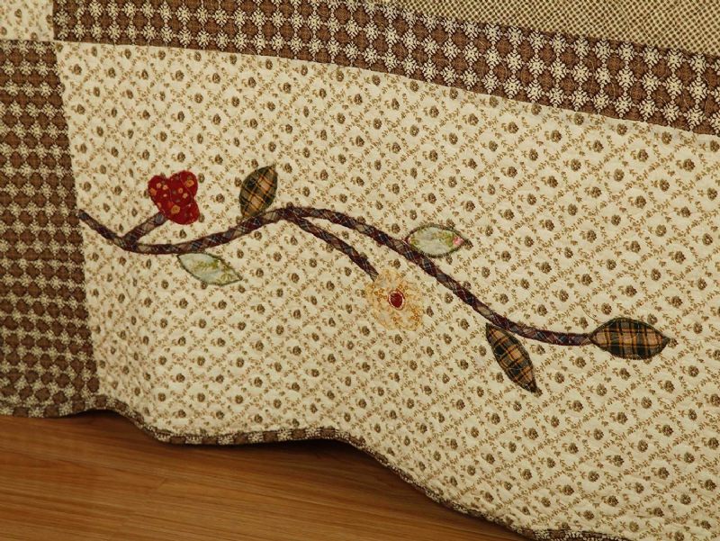Luksuzni Patchwork Prošiveni Set Pamučnih Popluna Veličine Queen