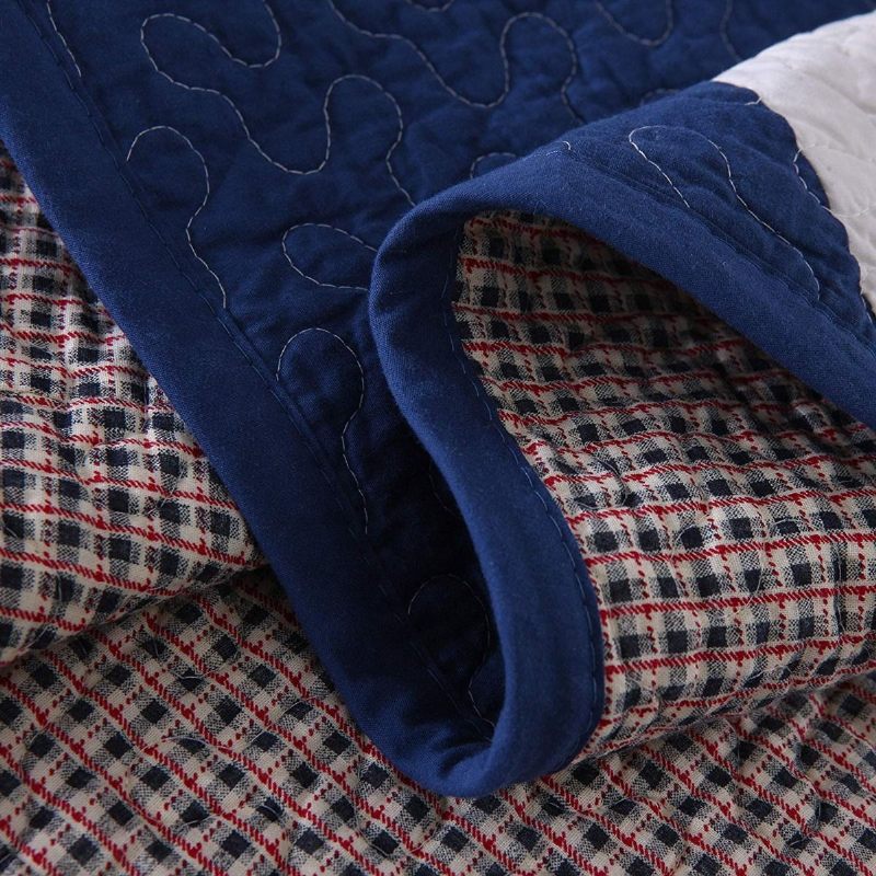 Queen Size Dizajn Britanske Zastave Prošiveni Set Jorgana 100% Pamuk 3kom Kompleti Jorganske Posteljine Prekrivač