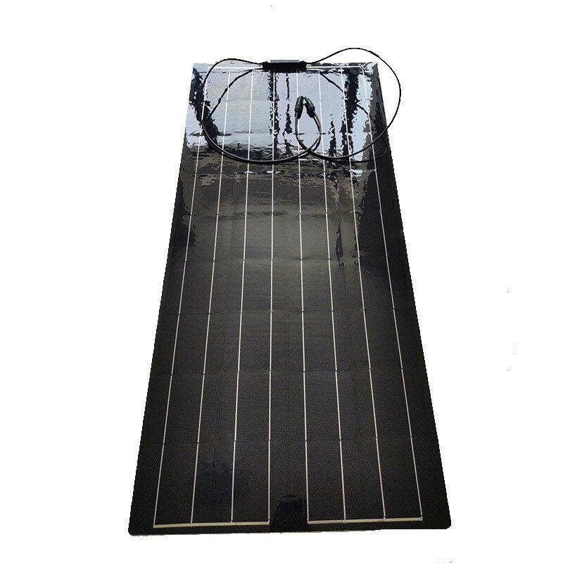 100w 18v Tpt Solarni Panel Visoke Učinkovitosti Punjač Diy Konektor Baterija Kampiranje Na Otvorenom Putovanja