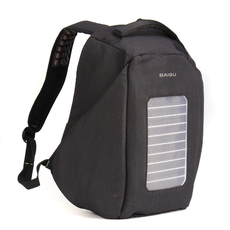16 Inčni Vodootporni Solarni Panel Ruksak Prijenosno Računalo Usb Punjač Torbe Za Kampiranje Na Otvorenom