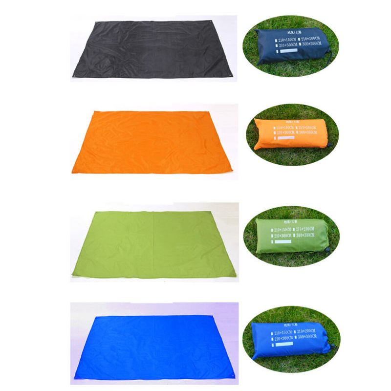300x300cm Šator Za Vanjsko Kampiranje Suncobran Kiša Sunce Uv Nadstrešnica Za Plažu Tenda Zaklon Podloga Za Za Piknik