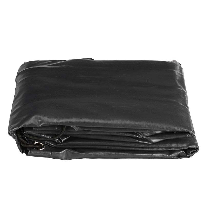 600d Pokrivač Za Prikolicu Heavy Duty Pvc Vodootporan Štitnik Od Prašine Otporan Na Vjetar S Gumenim Pojasom 120-140 cm