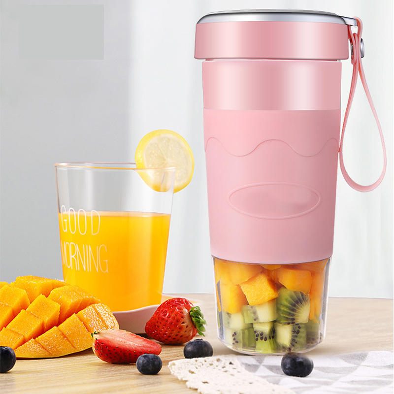 Bežični Električni Sokovnik Od 400 Ml Aparat Za Voće Prijenosni Putni Usb Blender Šalica