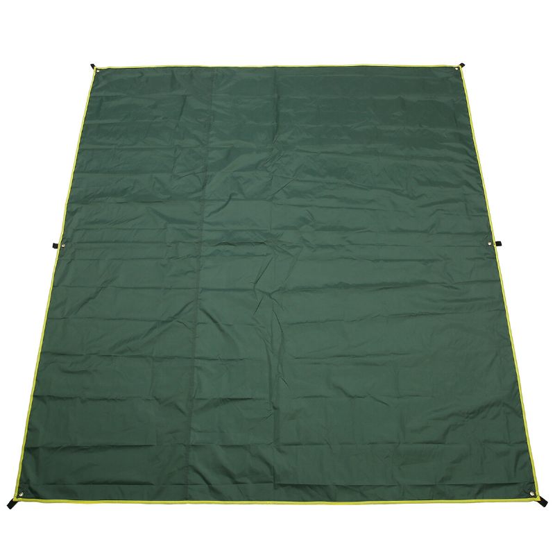 Gracosy 275*275cm Cerada Za Kampiranje Izrađena Od 420d Oxford Tkanine Suncobran Uv Zaštita Lagani Zakloni Sa 6 Aluminijskih Klinova I 6 Komada Užeta S Kopčom Od 3m