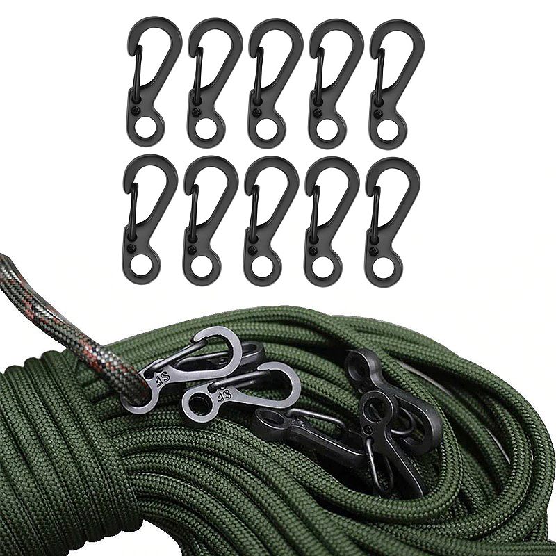 Mini Karabiner Kampiranje Preživljavanje Penjanje Sićušne Karabinere 10 Kom