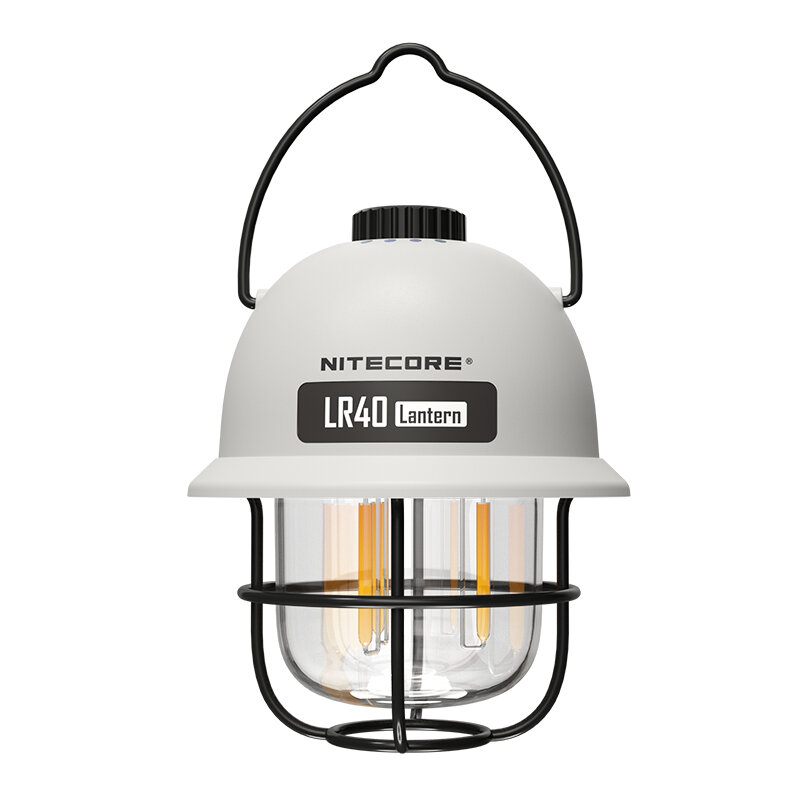 Nitecore Lr40 Svjetiljka Za Kampiranje Usb-c Punjiva Za Šator 100 Lm Vrijeme Rada 65 Sati 3 Izvora Svjetla