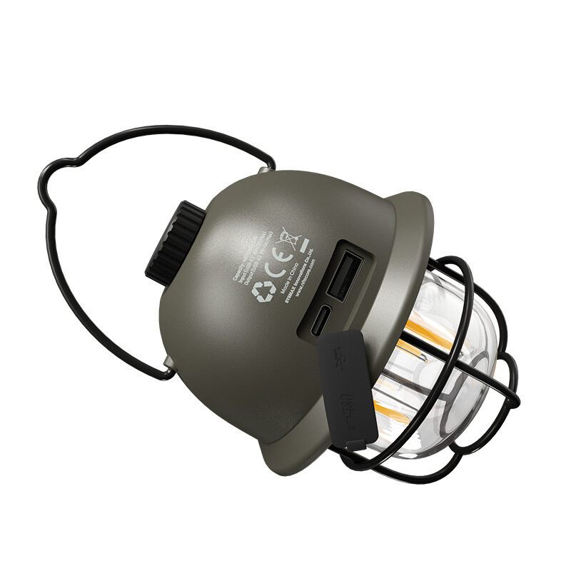 Nitecore Lr40 Svjetiljka Za Kampiranje Usb-c Punjiva Za Šator 100 Lm Vrijeme Rada 65 Sati 3 Izvora Svjetla