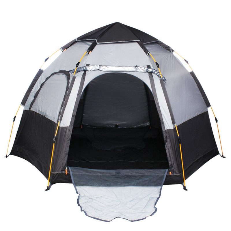 Šator Za Kampiranje Za 3-4 Osobe 270x270x150cm 210d Oxford+190t Pu3000mm Za Uv Zaštita Vodootporni
