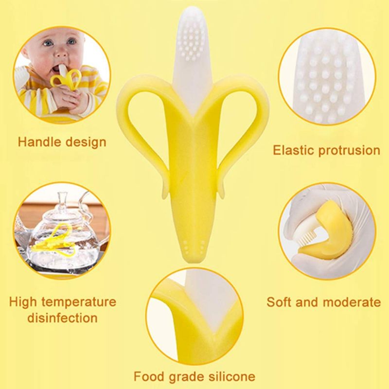 Baby Banana Igračka Za Zube Četkica Za
