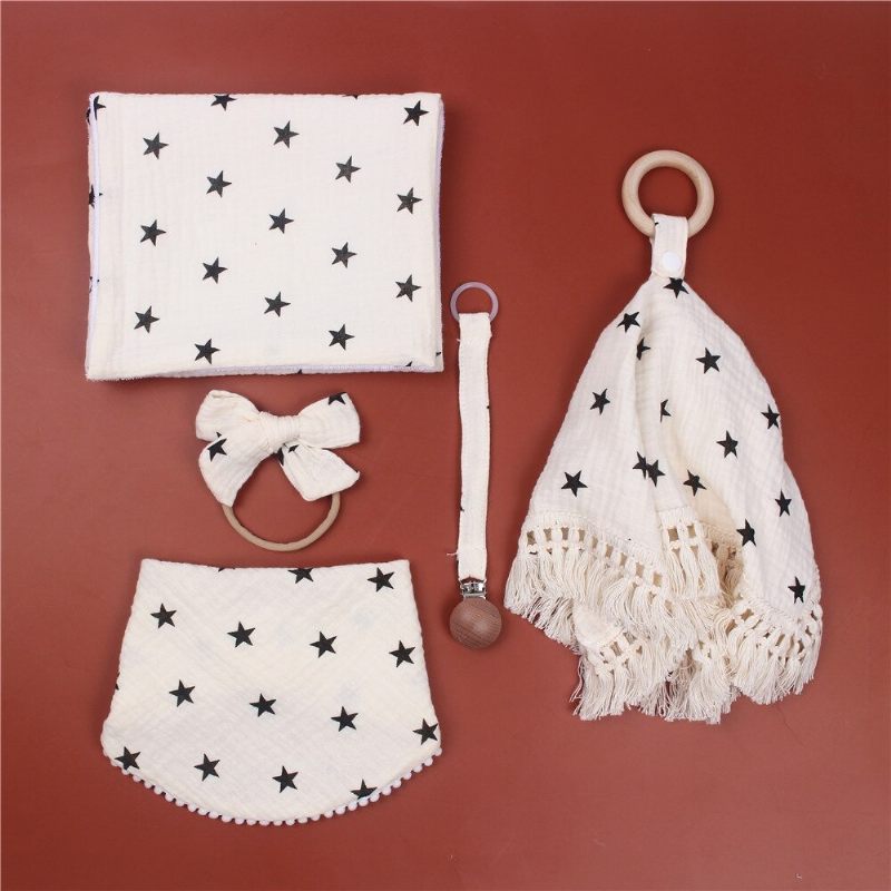 Baby Bibs 5pcs Ručnik Facecloth Dječji Za Kupanje Rupčić