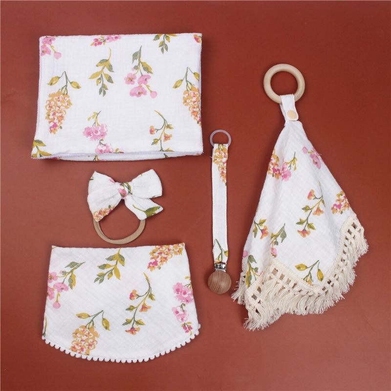 Baby Bibs 5pcs Ručnik Facecloth Dječji Za Kupanje Rupčić