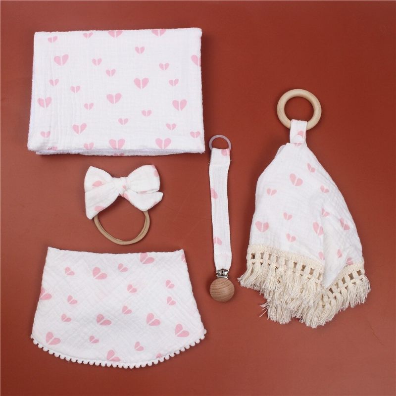 Baby Bibs 5pcs Ručnik Facecloth Dječji Za Kupanje Rupčić