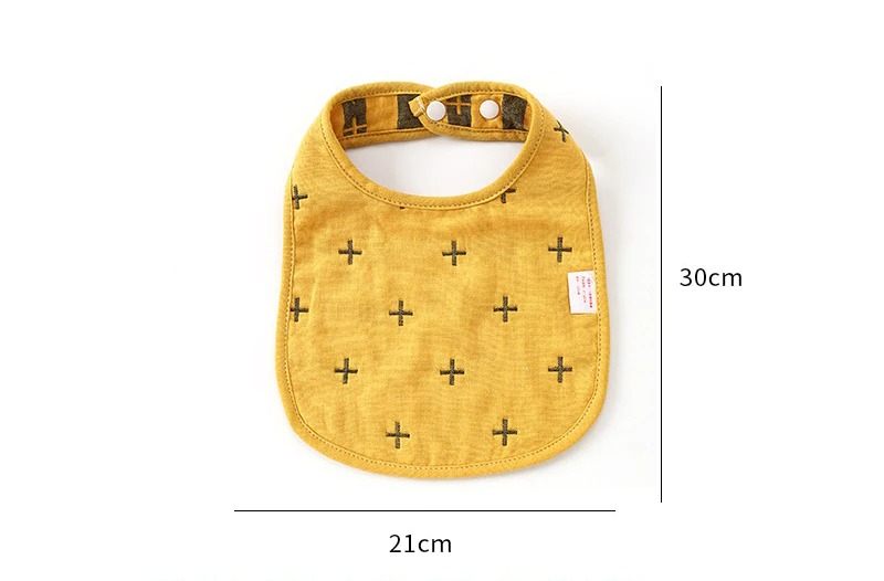 Baby Bibs Slatki Uzorci Meka Visoko Upijajuća Tkanina Za Hranjenje