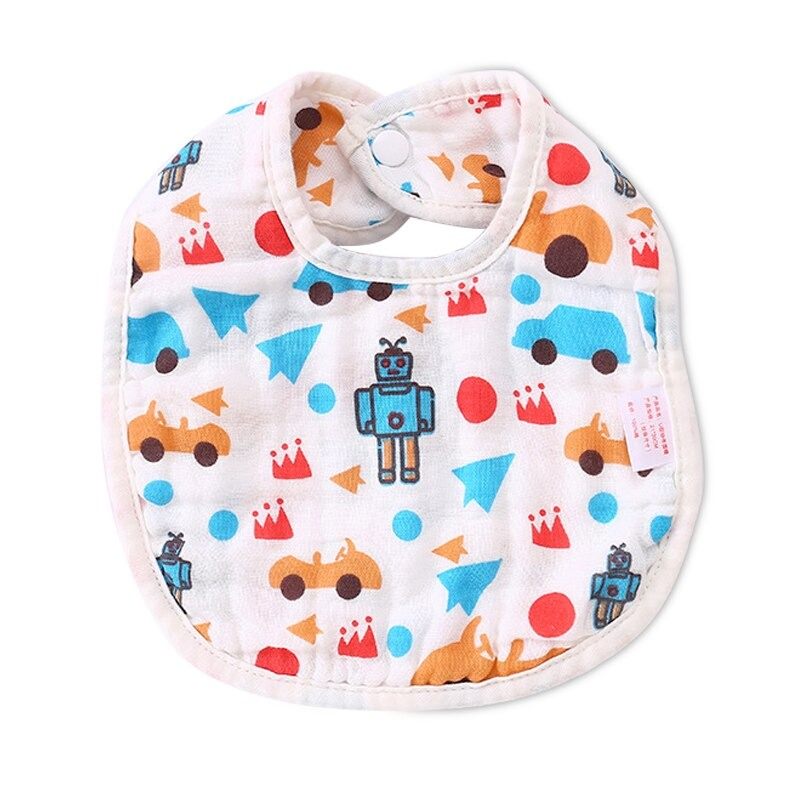 Baby Bibs Slatki Uzorci Meka Visoko Upijajuća Tkanina Za Hranjenje