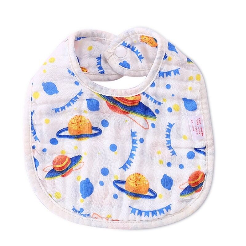 Baby Bibs Slatki Uzorci Meka Visoko Upijajuća Tkanina Za Hranjenje