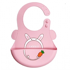 Baby Bids Silikonski Slatki Crtani Vodootporni Dodaci Za Hranjenje Beba