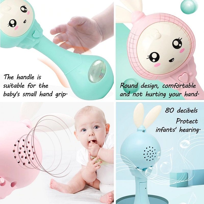 Baby Music Teether Zvečka Igračka