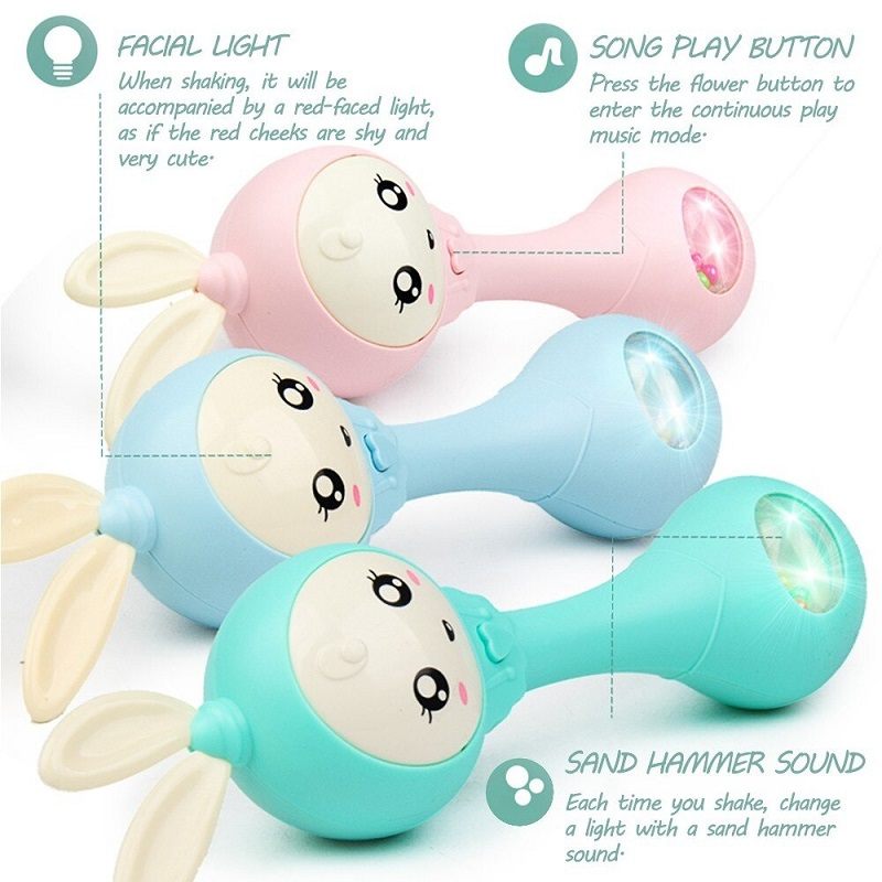 Baby Music Teether Zvečka Igračka