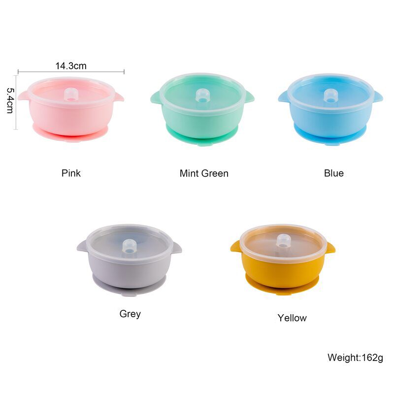 Silikonsko Posuđe Baby Plate Suction