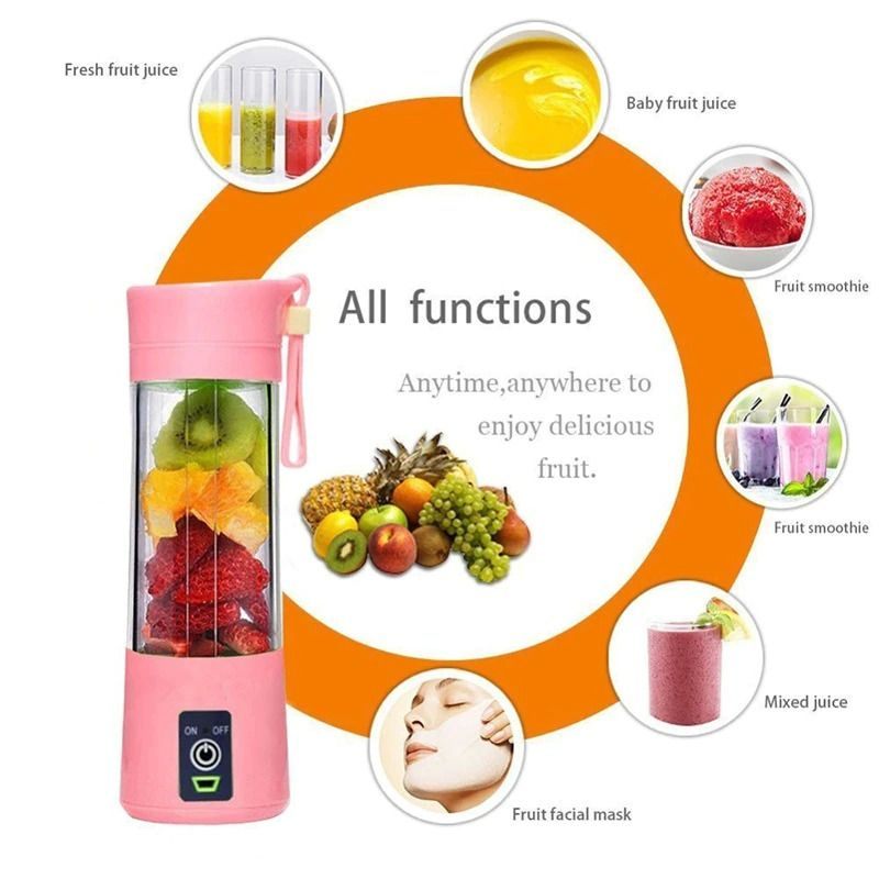 Blender Smoothie Maker Električni Mini Prijenosni Usb Punjiv