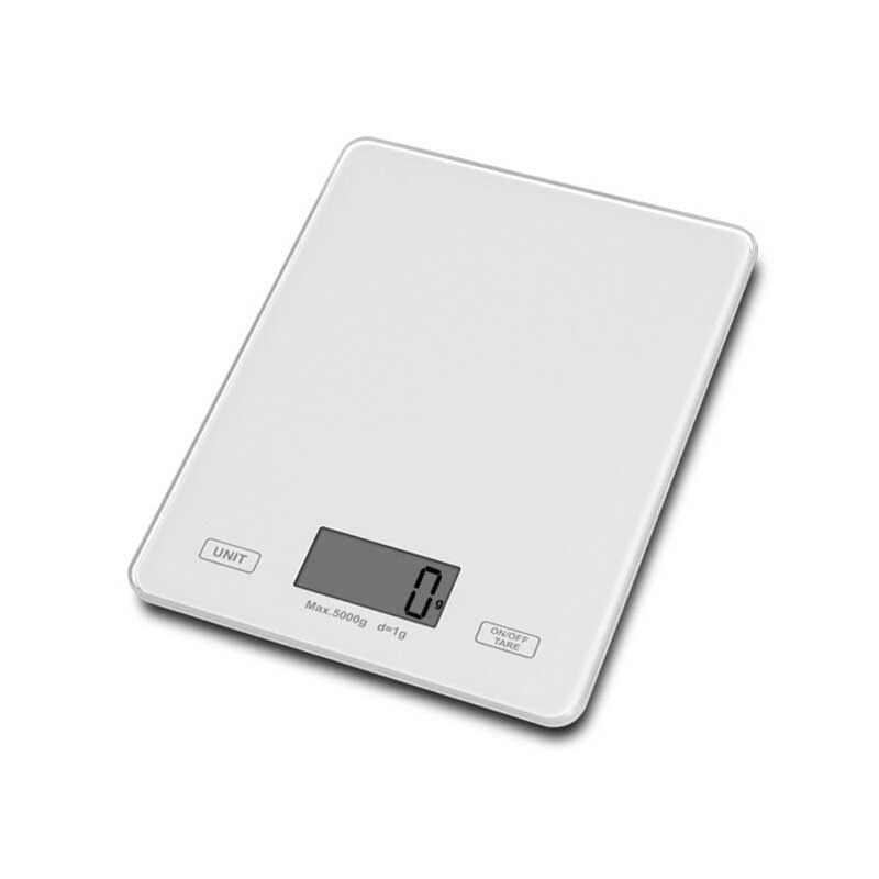 Digoo Dg-tgk1 Digitalna Kuhinjska Vaga Od Kaljenog Stakla 1g/5kg Za Hranu Ultra Tanka Lcd Zaslon Od Kuhinjski Alat Za Mjerenje Pečenja