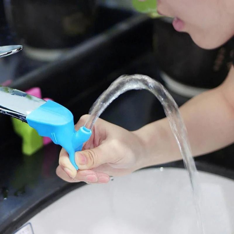 Pranje Ruku Za Bebe. Produžetak Slavine. Fontana. Silikonska Slavina. Pribor Za Kuhinjsku Slavinu