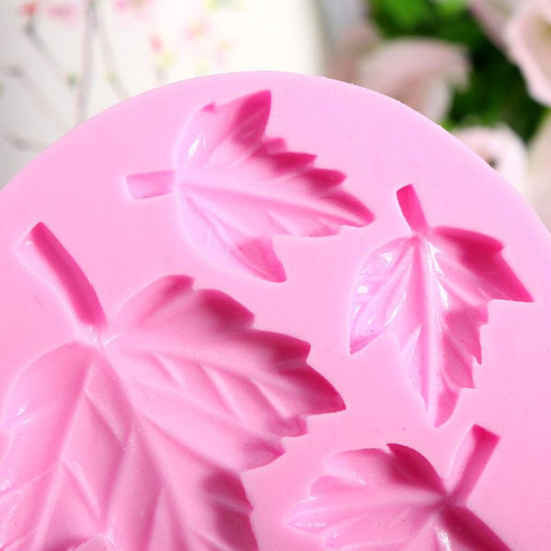 Silikonski Kalup Za Fondan Od Javorovog Lista Sugarcraft Za Ukrašavanje Kolača