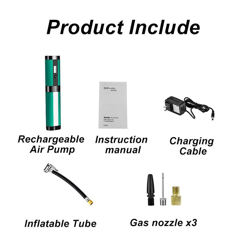 120w 35l/min Bežična Zračna Pumpa Za Gume Led Usb Kompresor Digitalna Za Napuhavanje Za Motocikl Bicikl Auto