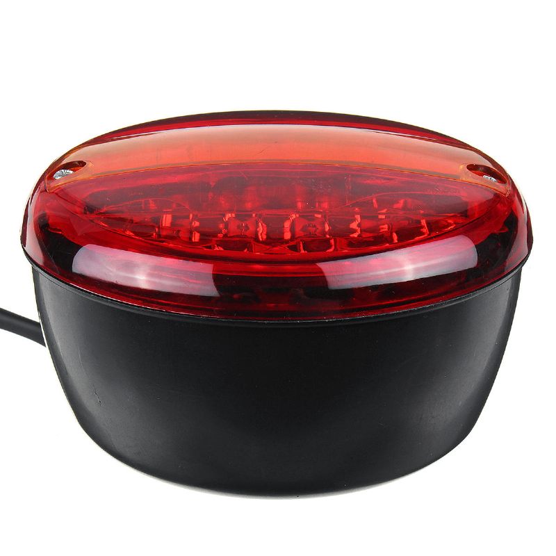 12v/24v 20led Hamburger Stražnji Indikator Indikatorskih Svjetala Okrugla Za Prikolicu Kamion Karavan Kombi Atv Autobus