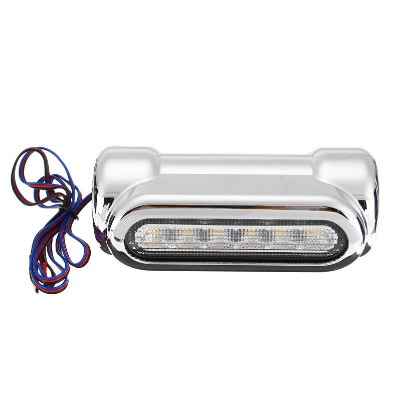 12v 2x Motociklistički Led Bijeli Drl Pokazivač Za Vožnju Žuti Pokazivači Smjera Žmigavac Lampa