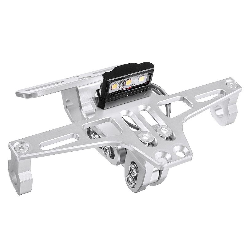 12v Cnc Motocikl Od Legure Držača Registarske Pločice Led Svjetla Univerzalna
