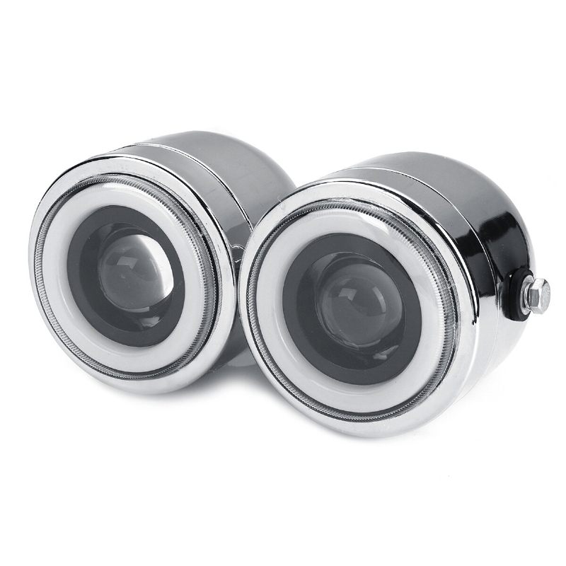 12v Hi/lo Beam Dvostruka Prednja Svjetla Motocikl S Dvostrukom Svjetiljkom Street Fighter Naked Dominator Chrome