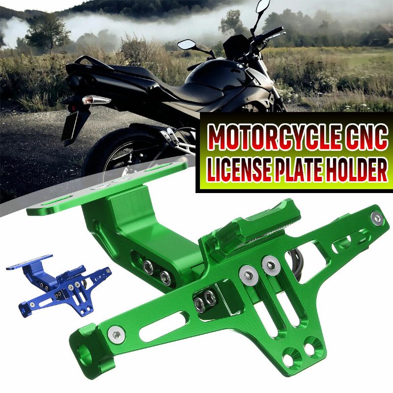 12v Nosač Držača Blatobrana Za Registarske Pločice Motocikla Sa Stražnjim Led Svjetlom 12v Cnc Za Yamaha Bws R25 R3 Mt03 Msx