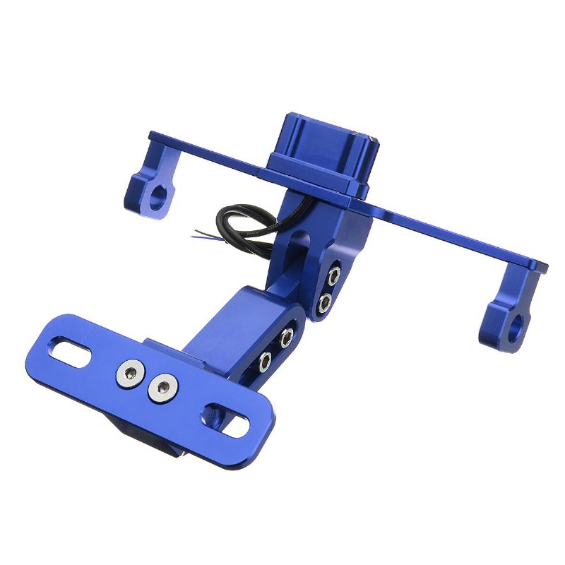 12v Nosač Držača Blatobrana Za Registarske Pločice Motocikla Sa Stražnjim Led Svjetlom 12v Cnc Za Yamaha Bws R25 R3 Mt03 Msx