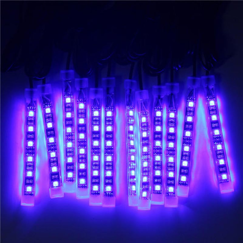12x Led Daljinski Bežični Komplet Neonskih Svjetlećih Traka Za Automobil Kamion Čamac Motorni Bicikl