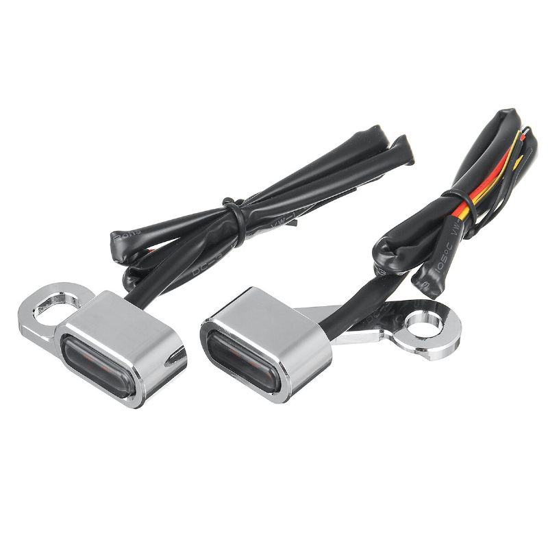 2pcs 12v Motociklistička Jantarna Led Svjetiljka Za Pokazivače Smjera Za Harley