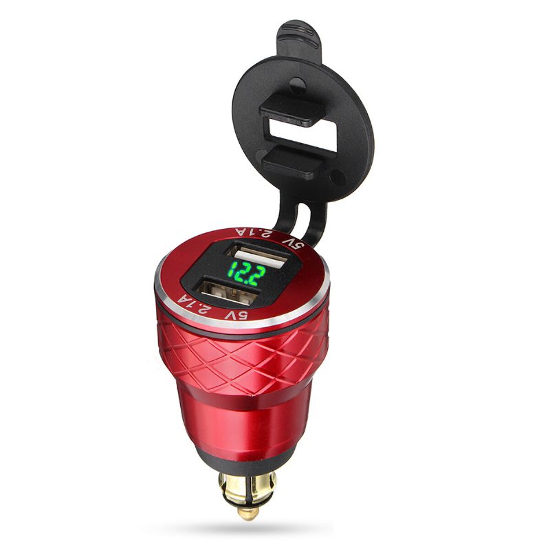 4.2a 12-24v Cnc Dual Usb Punjač Lcd Zaslon Hella/din Utičnica Za Bmw