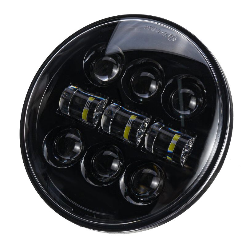 5.75 Inča 45w 12v Motociklistički Led Projektor Za Prednja Svjetla Hi-lo Okrugla Svjetiljka