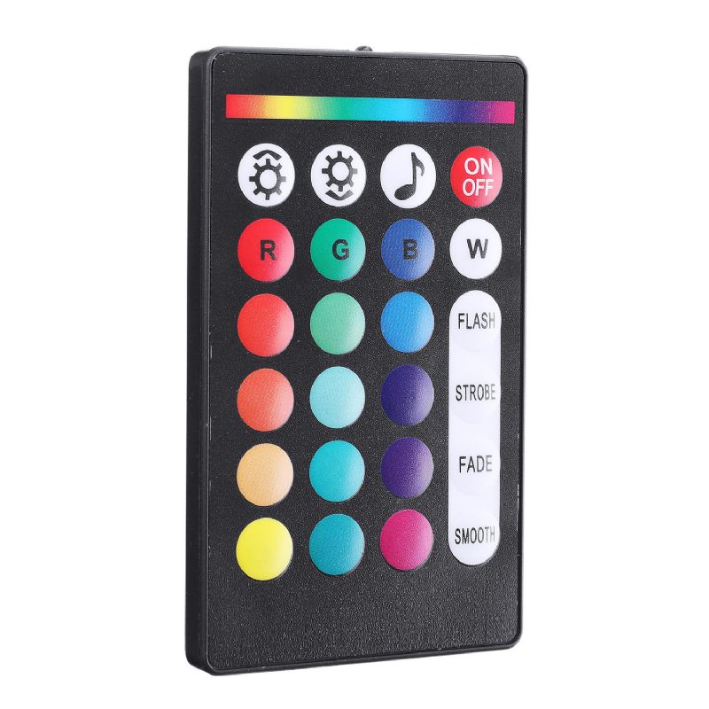 Ambother 12v 12 Kom 18 Boja Rgb Led Svjetlo S Efektom Stijene Vodootporni Komplet Glasovni Daljinski Upravljač Za Motocikl Bicikl Auto