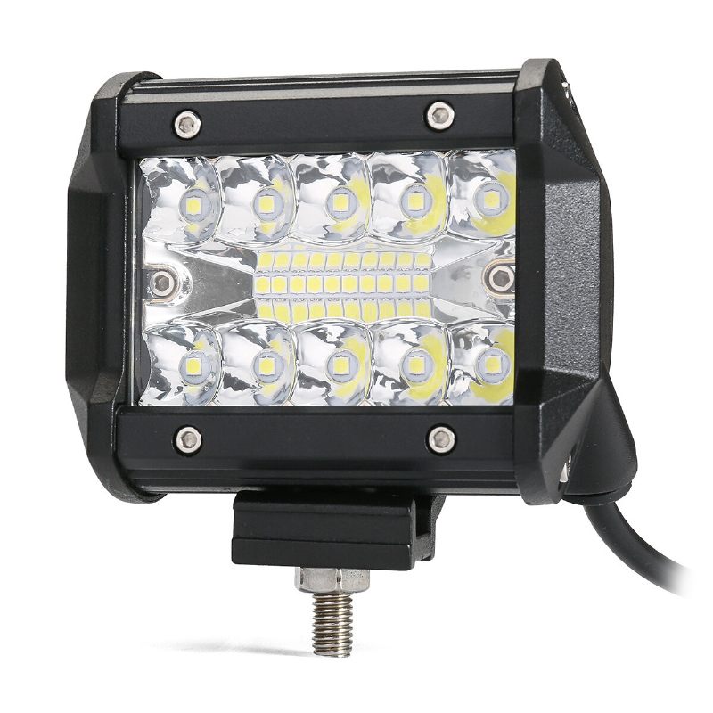 Ambother 2pcs Tri Row 4 Inča 9-32v 20 Led Radna Svjetla Bar Flood Spot Beam Offroad Suv Kamion Za Vožnju Atv Utv Brod Svjetlo Za Maglu Vodootporno